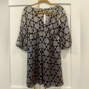 Alice & Trixie 100% Silk Shift Dress Size Small